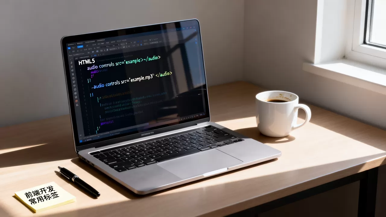 HTML5视频audio标签怎么用？前端开发常用标签详解