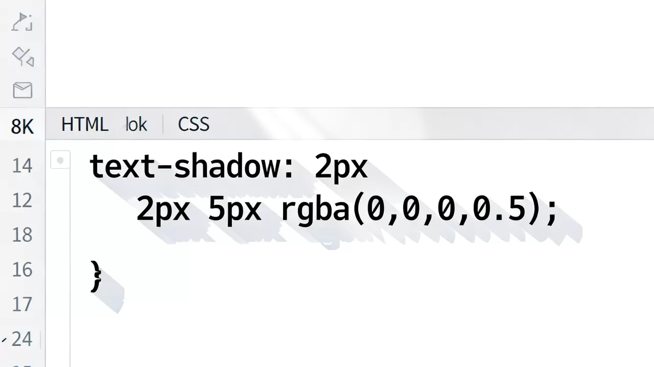 HTML字体加投影怎么做？CSS text-shadow属性详解