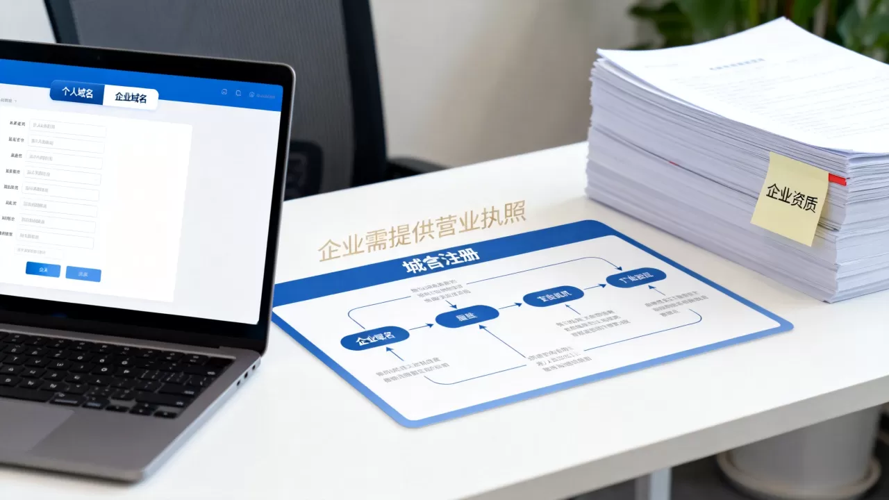 个人域名与企业域名有啥区别？企业域名注册需要哪些资质