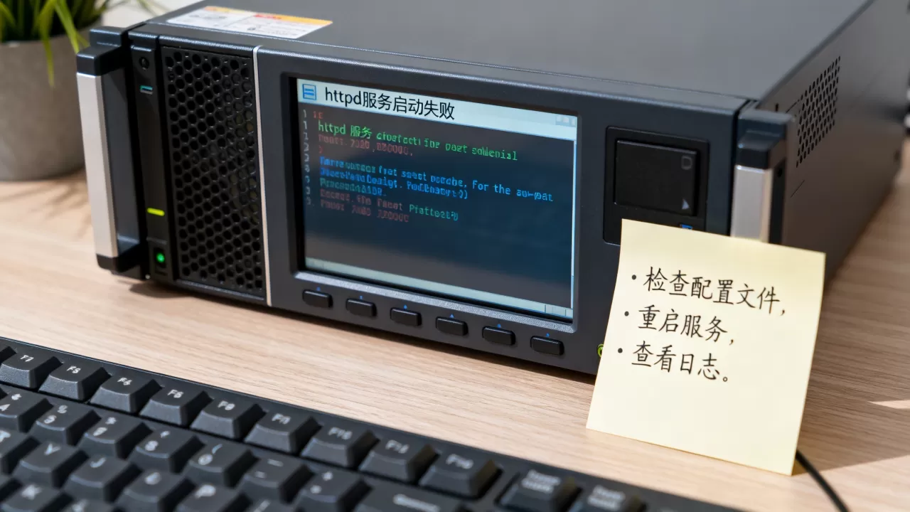 安装httpd报错怎么办？httpd服务启动失败解决方法