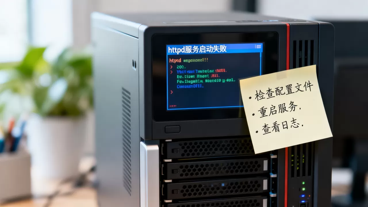 安装httpd报错怎么办？httpd服务启动失败解决方法