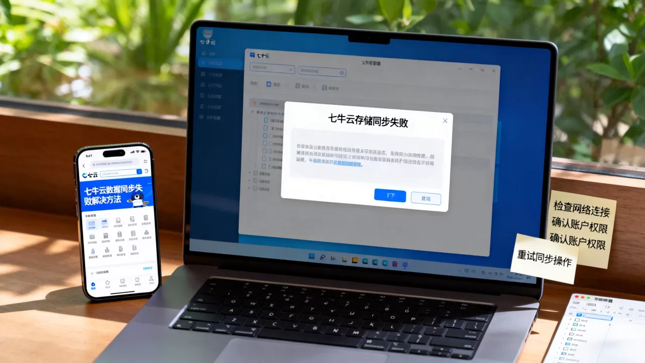 七牛云存储同步失败怎么办？七牛云数据同步失败解决方法