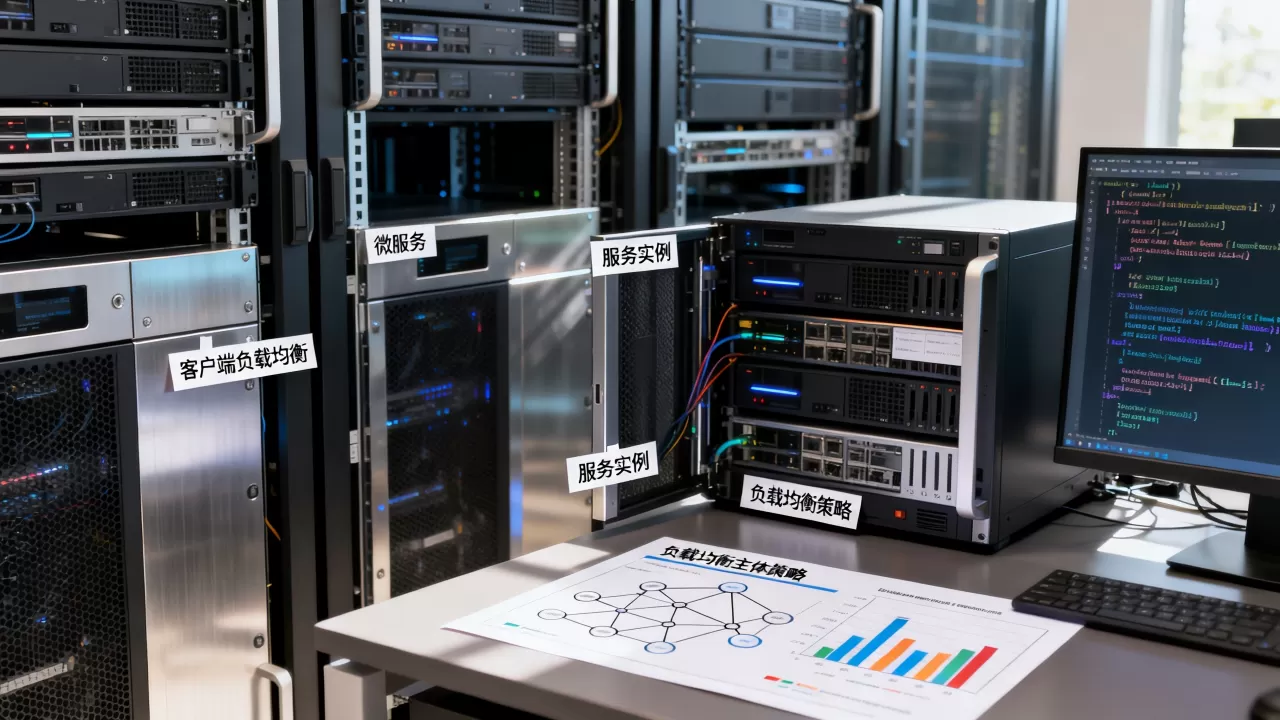 html客户端负载均衡是什么？微服务中如何实现客户端负载均衡