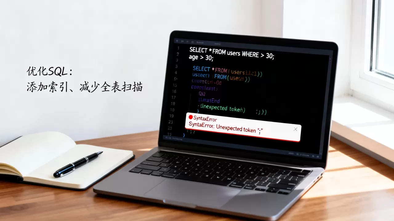 SQL语句查询出错怎么办？如何优化SQL语句提升效率