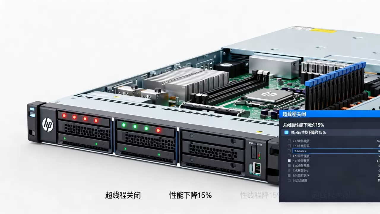 HP服务器如何关闭超线程？关闭超线程后性能会下降多少