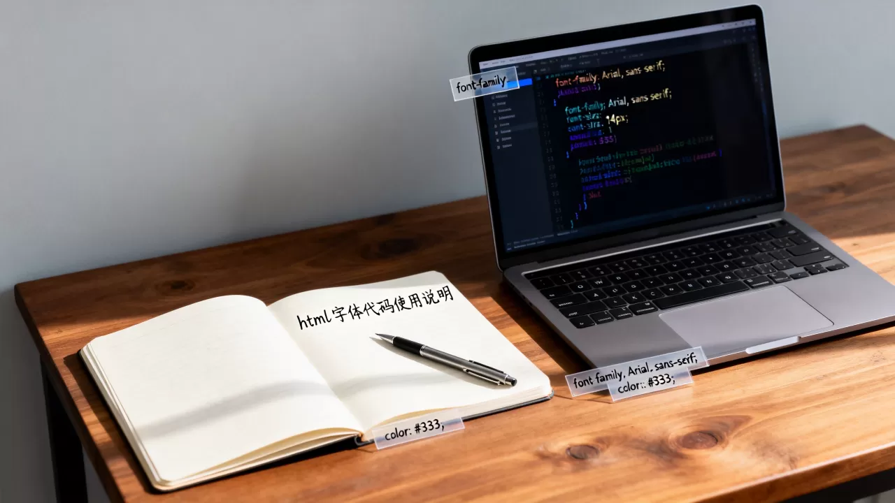 html字体代码表怎么用？html字体代码大全