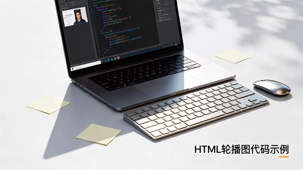 html图片轮番代码怎么写？html轮播图代码