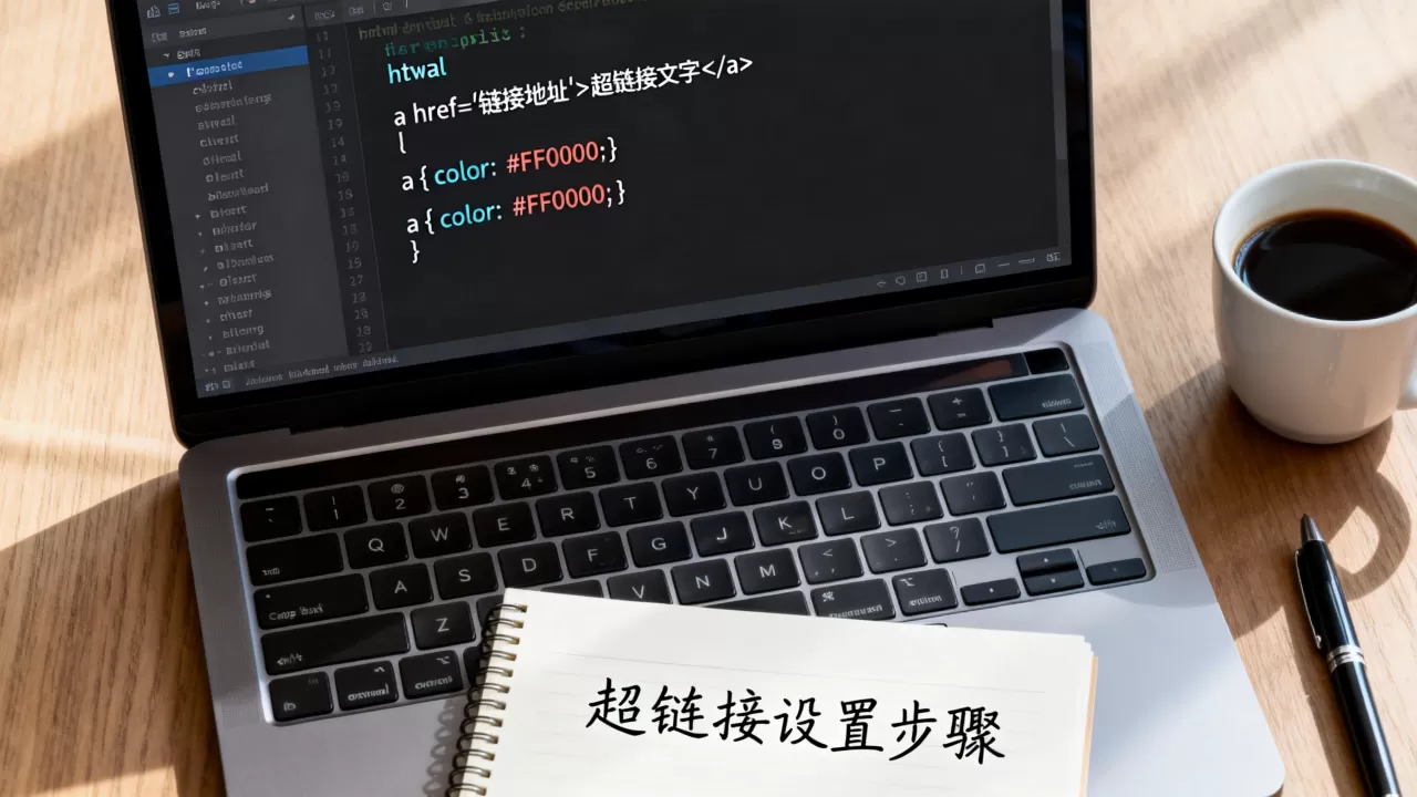 html中文字超链接怎么设置？html超链接字体颜色修改
