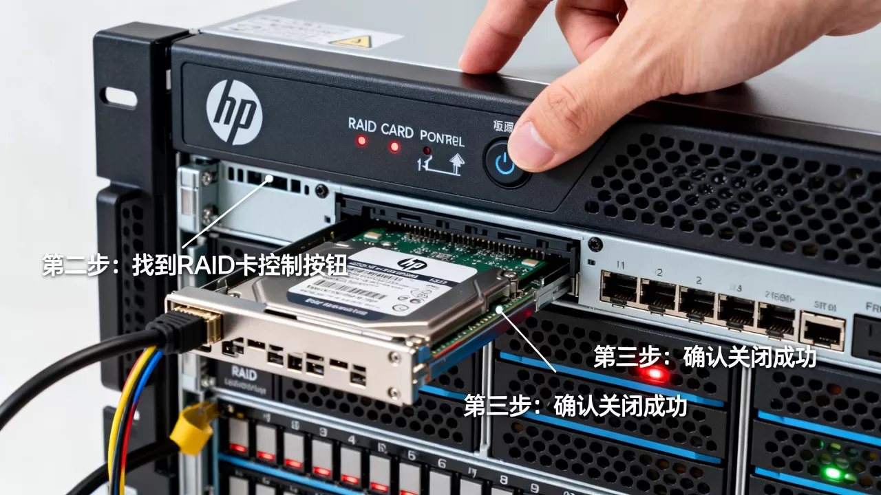 如何关闭HP服务器RAID卡？关闭raid卡详细步骤