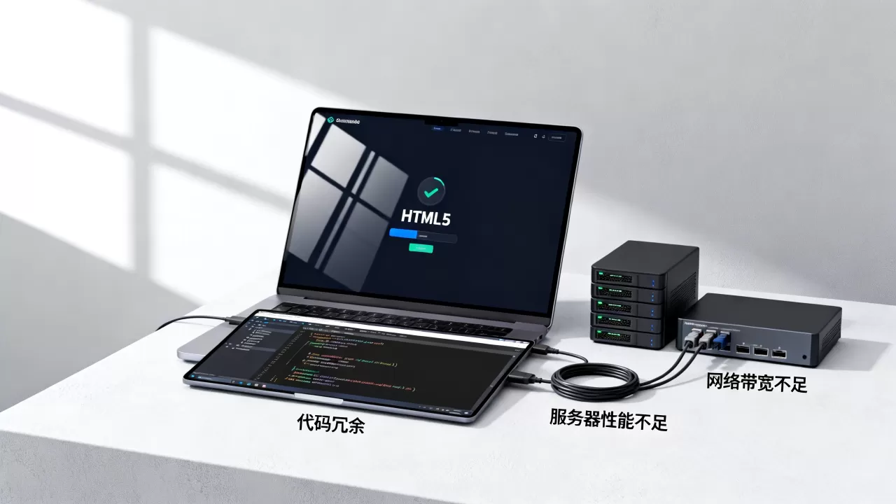 HTML5网站打开速度慢怎么办？导致网站加载缓慢的原因