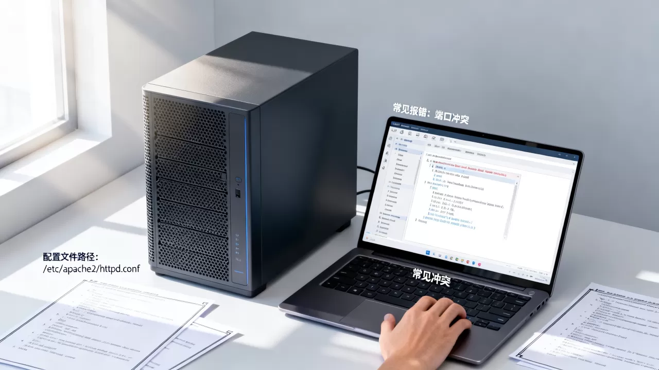 Apache教程怎么学？Apache服务器配置报错解决方法