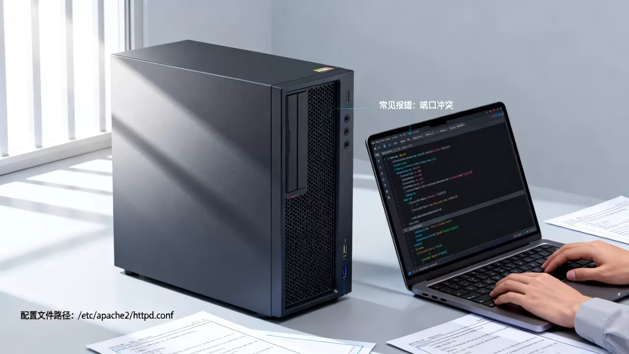 Apache教程怎么学？Apache服务器配置报错解决方法