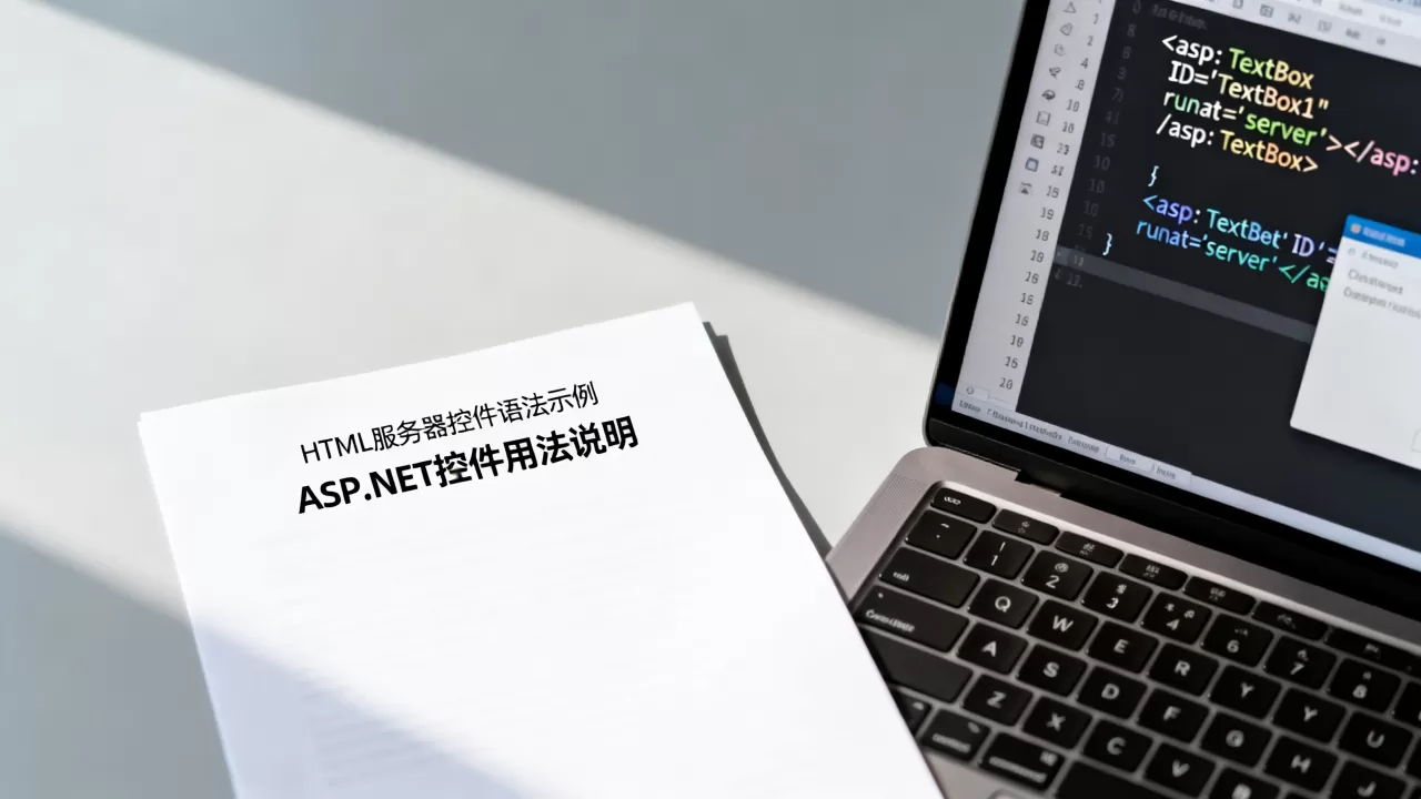 html服务器控件语法是什么？asp.net html服务器控件用法