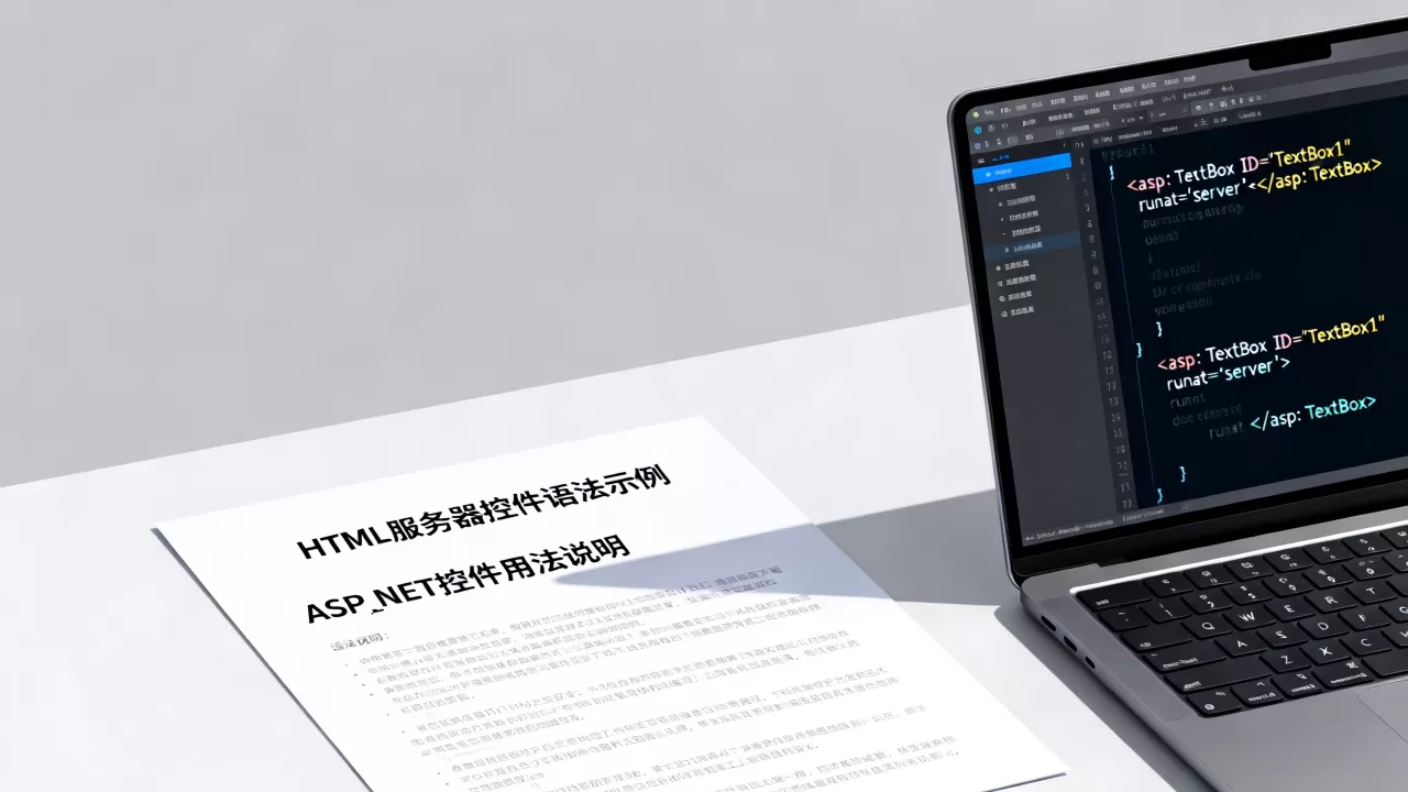 html服务器控件语法是什么？asp.net html服务器控件用法