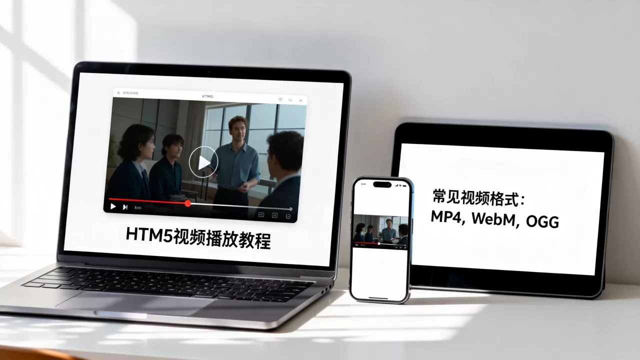 html5视频怎么播放？html5视频格式有哪些
