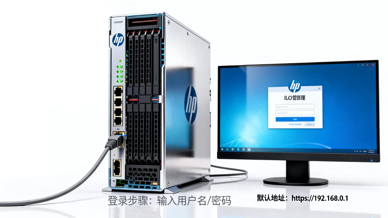 HPE服务器ilo默认地址是多少?如何登录ilo管理界面 HPE服务器ilo默认地址是多少?如何登录ilo管理界面