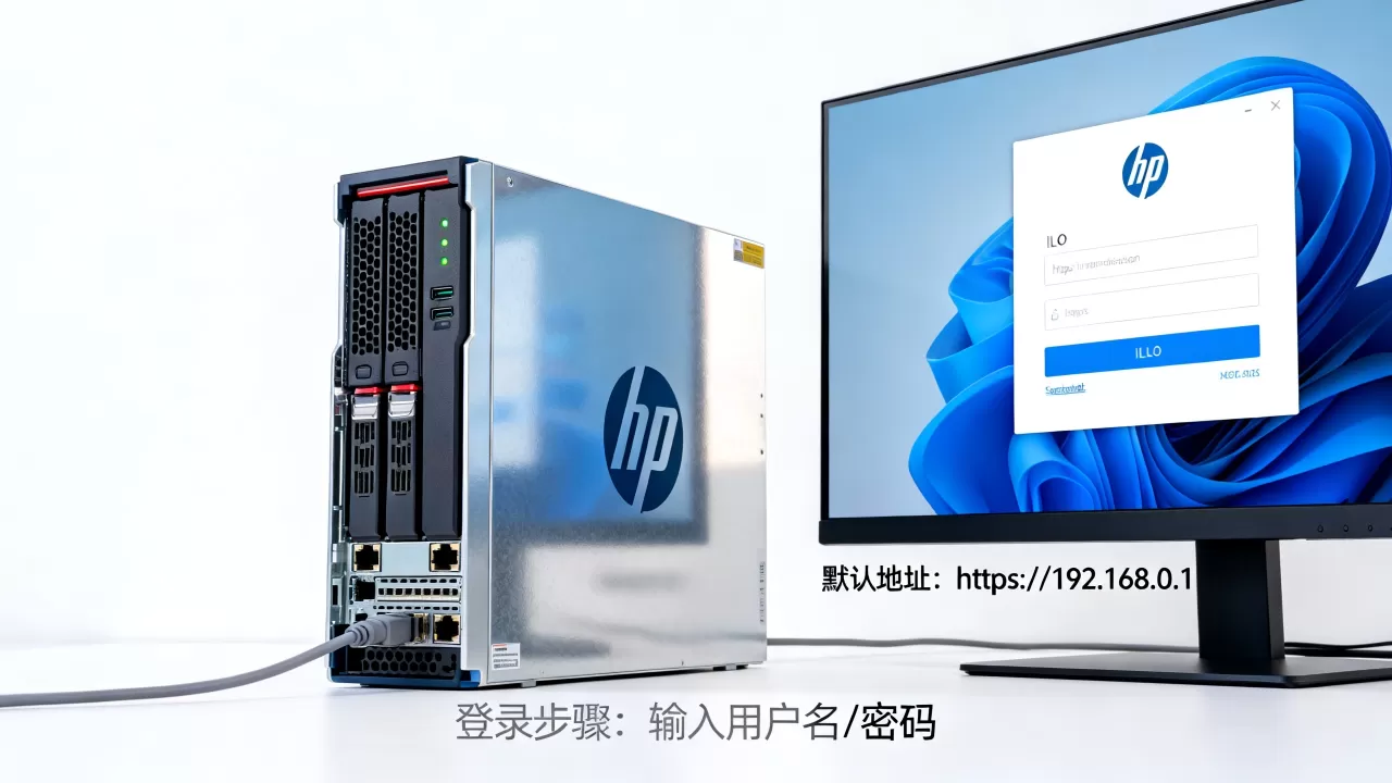 HPE服务器ilo默认地址是多少?如何登录ilo管理界面 HPE服务器ilo默认地址是多少?如何登录ilo管理界面
