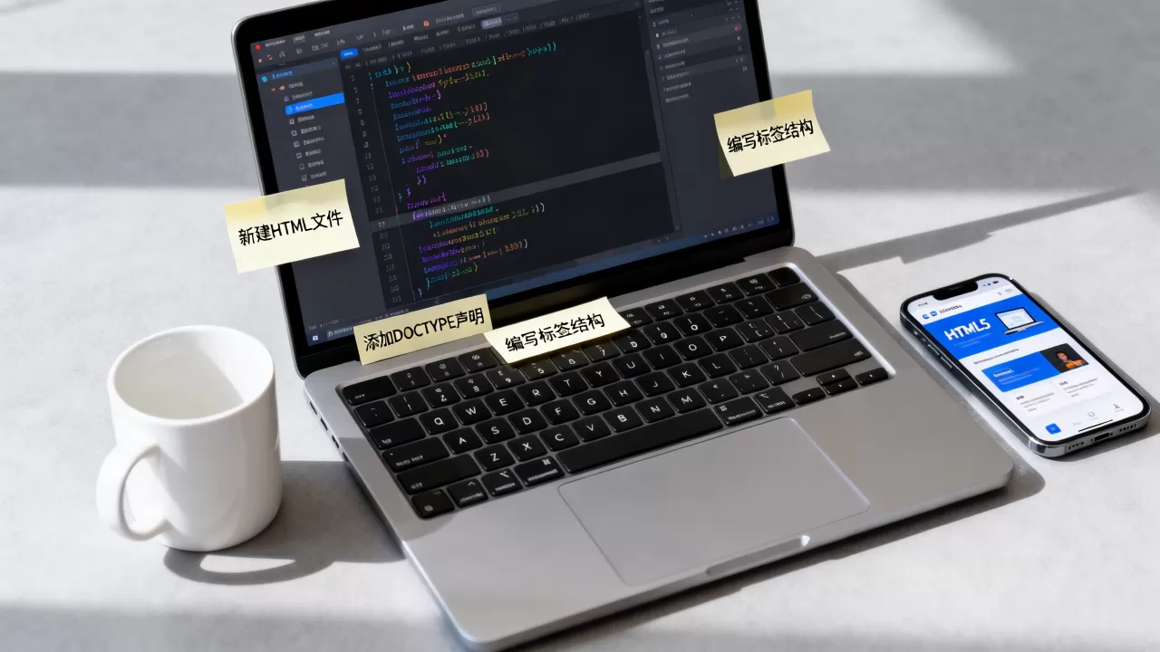 如何用HTML5生成网页？HTML5制作网页教程