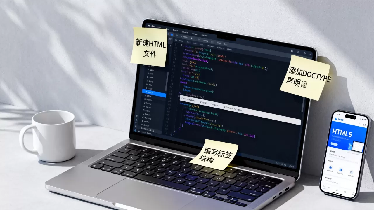 如何用HTML5生成网页？HTML5制作网页教程