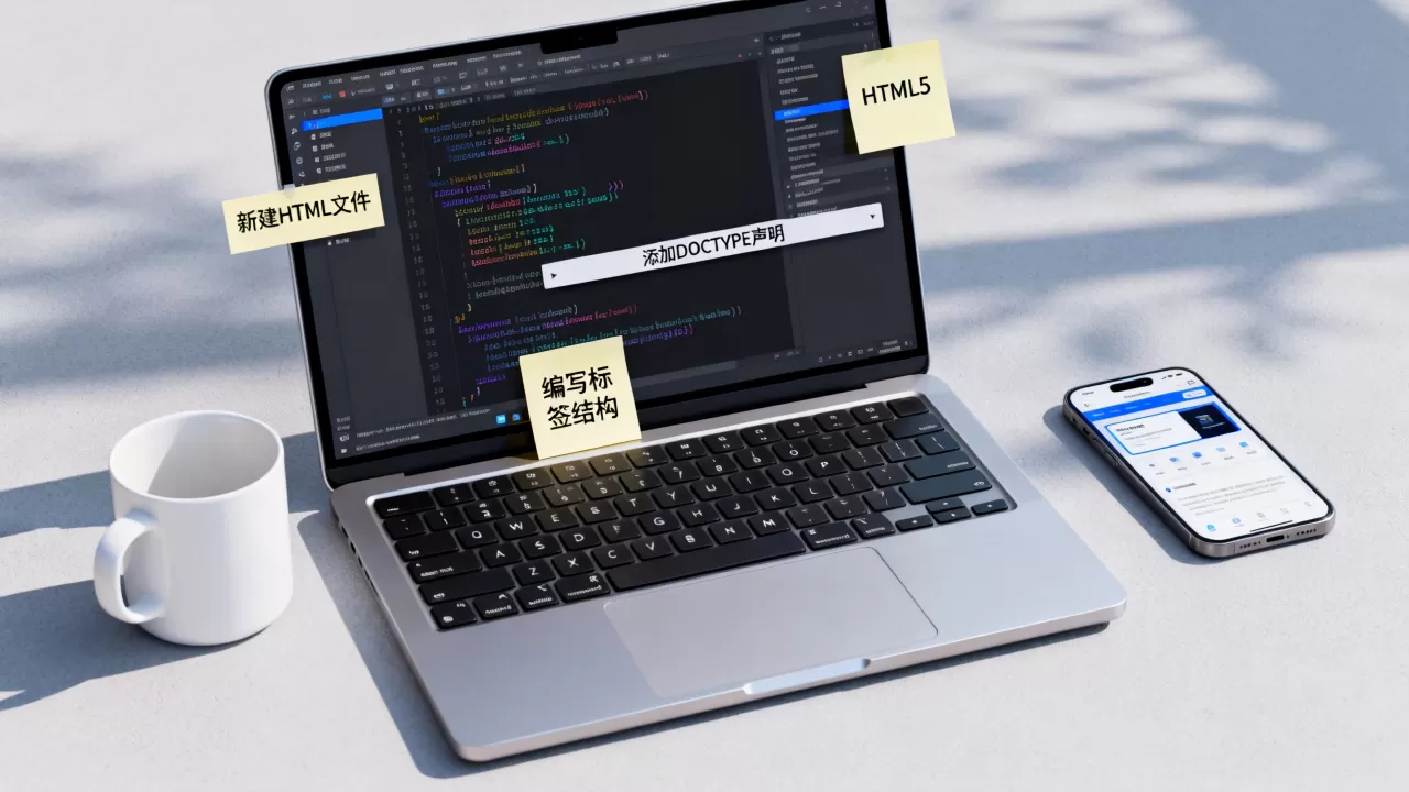 如何用HTML5生成网页？HTML5制作网页教程
