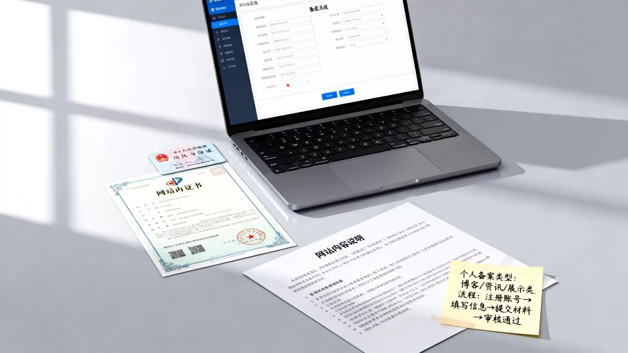 个人可以备案什么网站？个人备案网站流程及要求