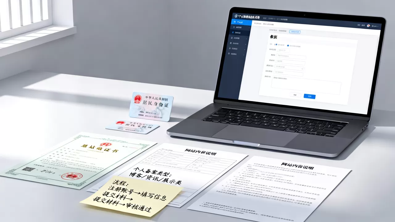 个人可以备案什么网站？个人备案网站流程及要求