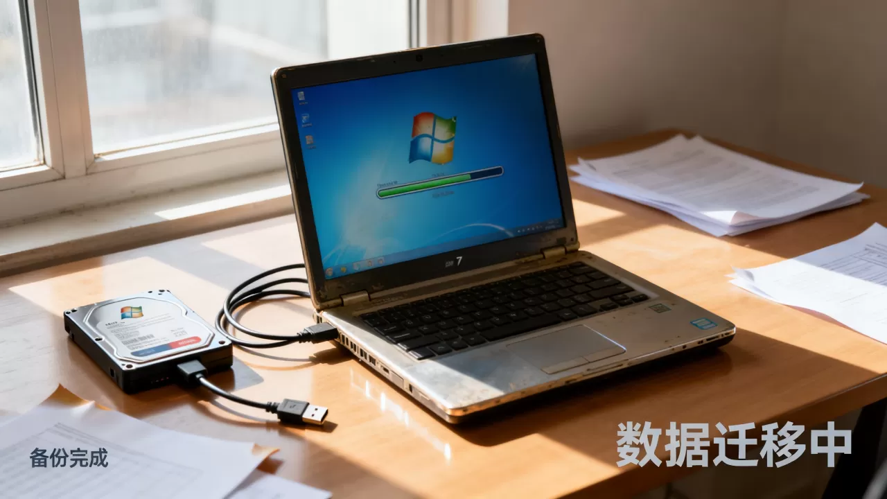 Windows7停止服务器支持怎么办？win7停服后数据迁移方案