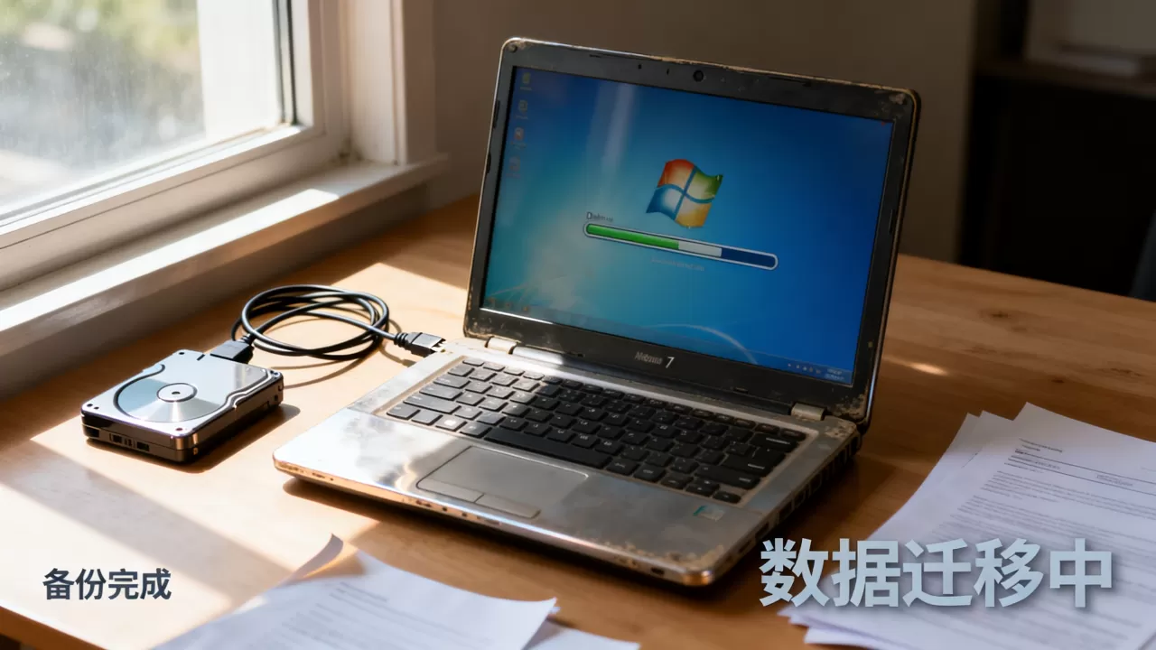 Windows7停止服务器支持怎么办？win7停服后数据迁移方案
