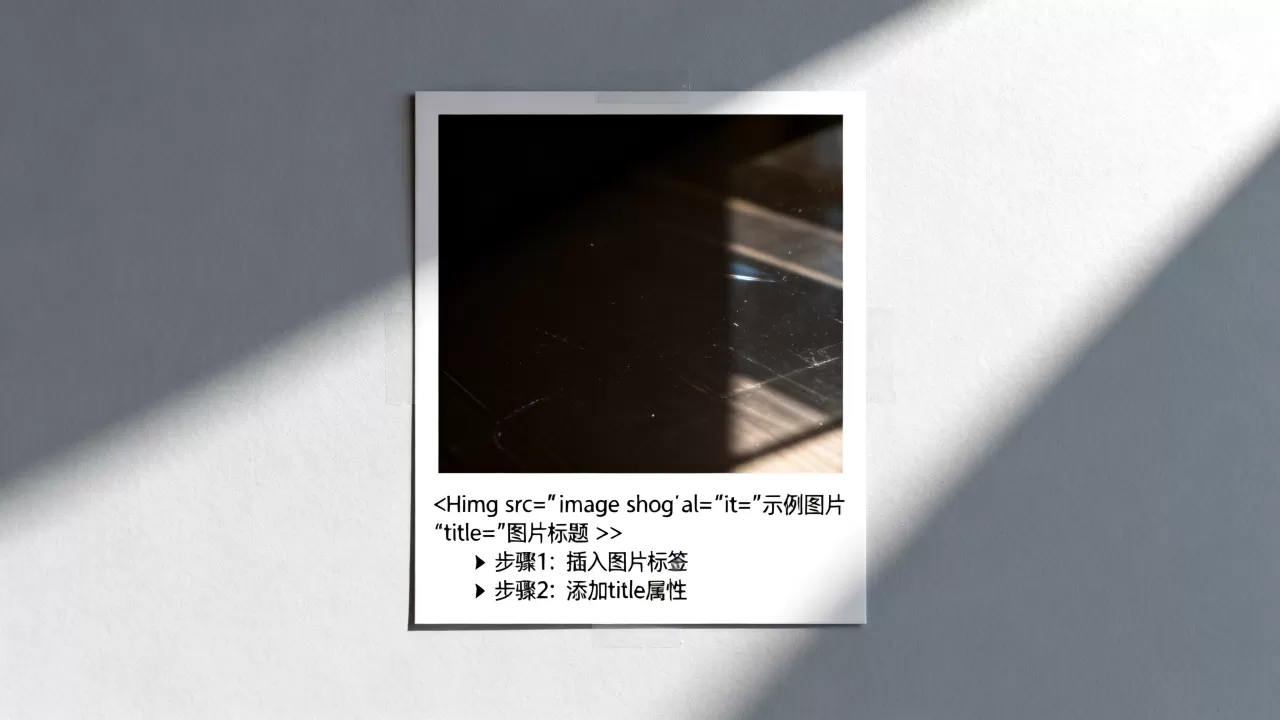 html图片加标题怎么操作？html图片加标题代码