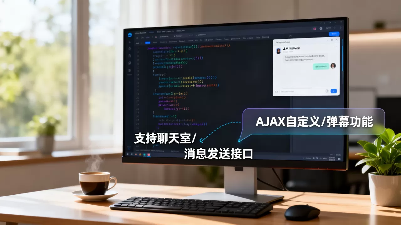 AJAX聊天室发送自定义消息接口能实现聊天室、弹幕等功能吗? AJAX聊天室发送自定义消息接口能实现聊天室、弹幕等功能吗?
