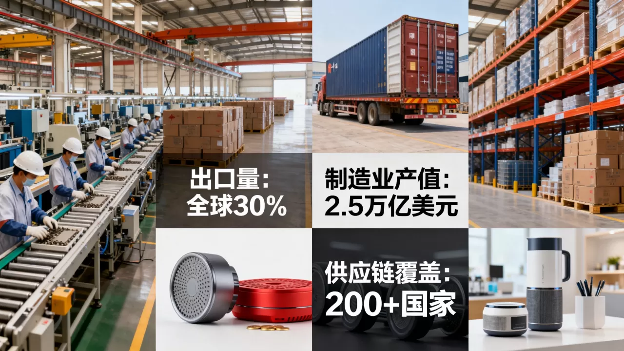 中国为何是世界工厂？中国世界工厂数据