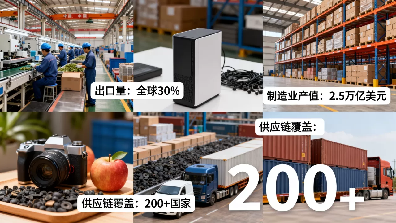 中国为何是世界工厂？中国世界工厂数据