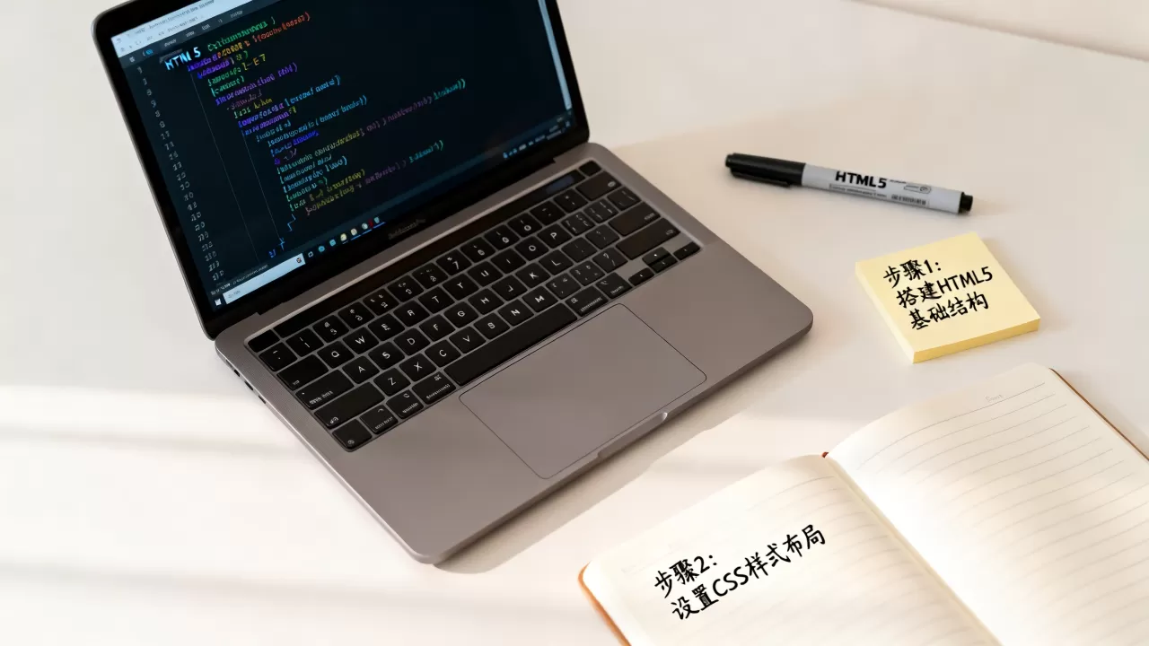 HTML5网站布局教程怎么做？零基础入门详细步骤