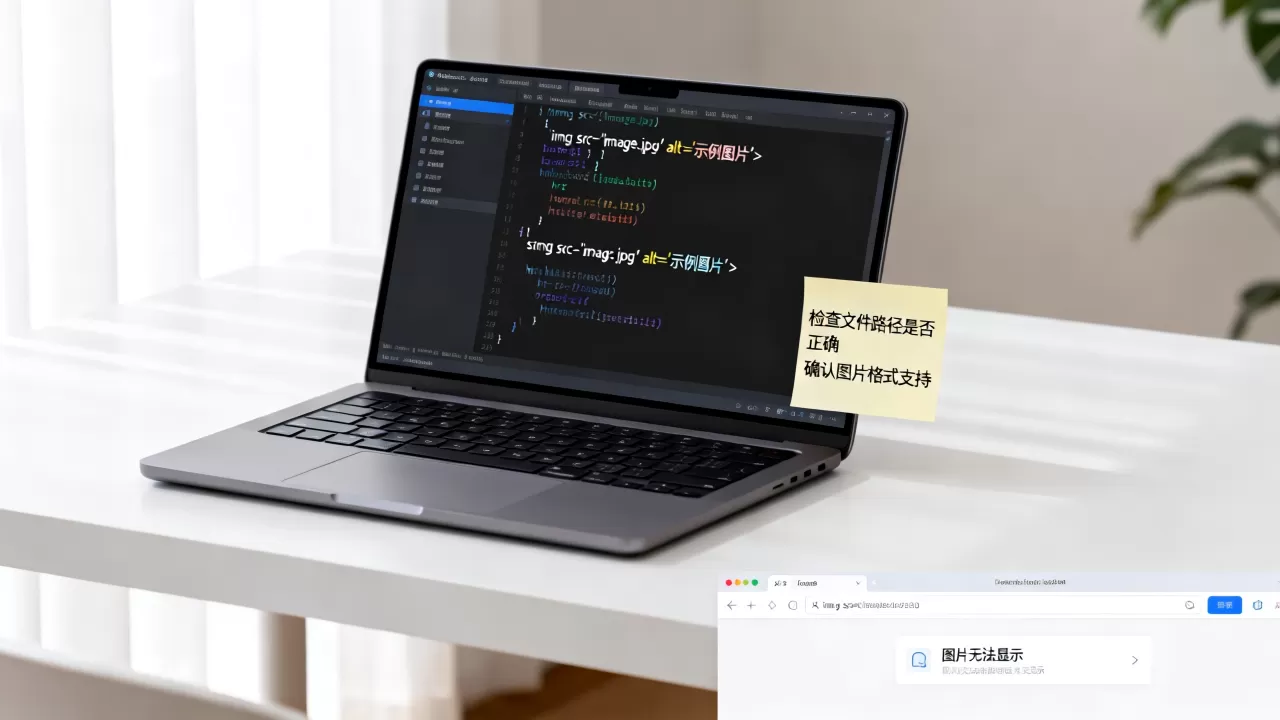 html图片调用代码怎么写？html图片不显示怎么解决