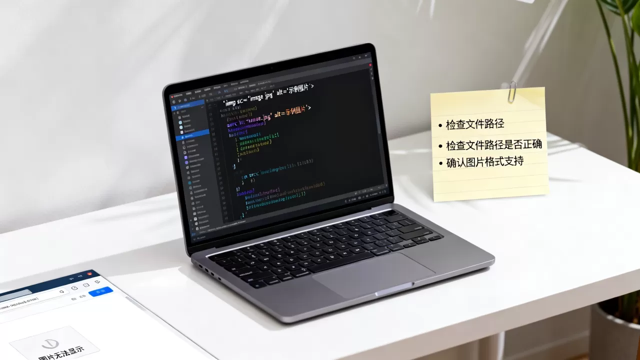 html图片调用代码怎么写？html图片不显示怎么解决