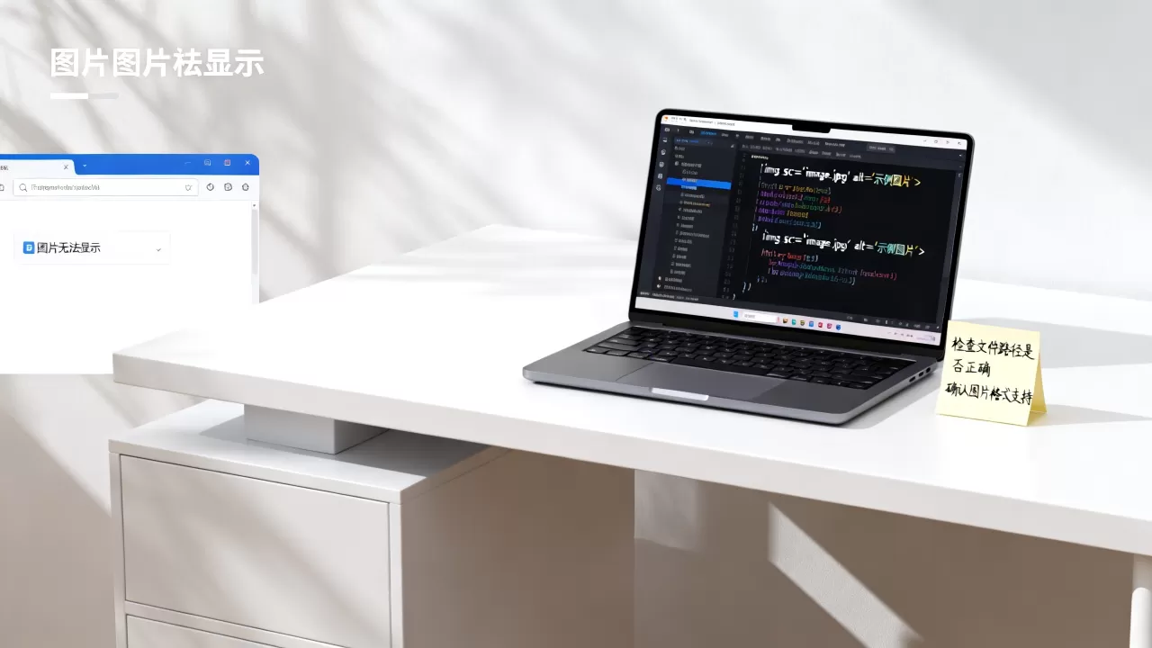 html图片调用代码怎么写？html图片不显示怎么解决