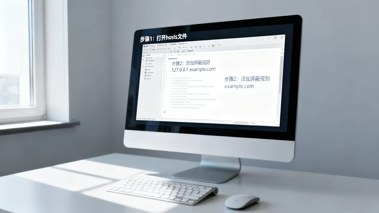 Host怎么禁止网站访问？如何设置hosts屏蔽特定网址