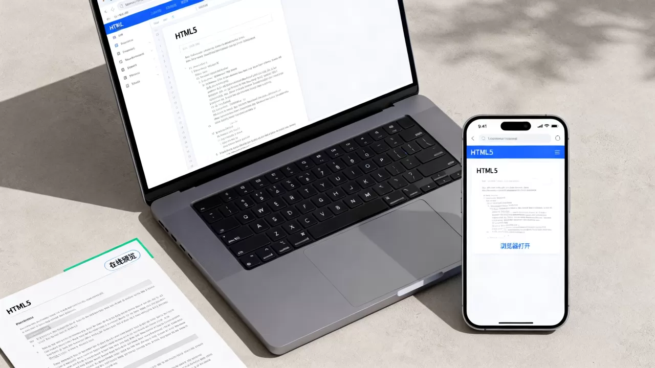 HTML5文档怎么浏览？如何在线预览HTML文件