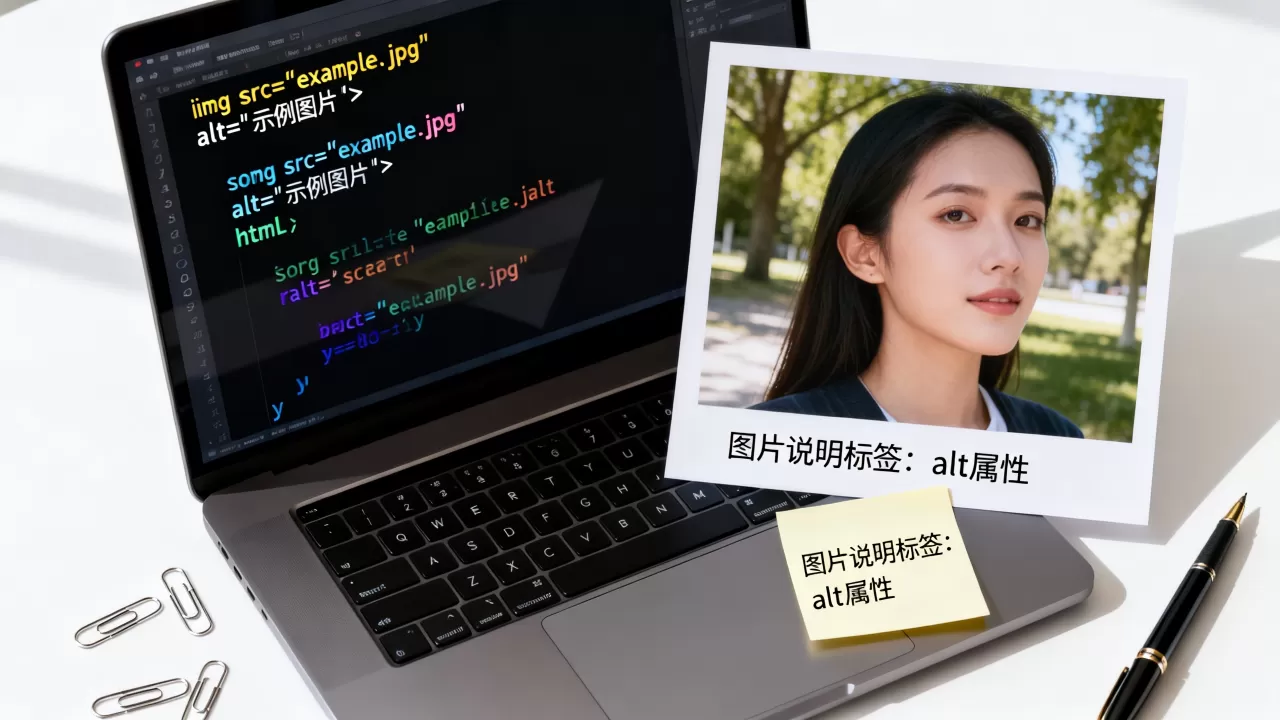 html图片说明怎么写？html图片说明标签怎么用