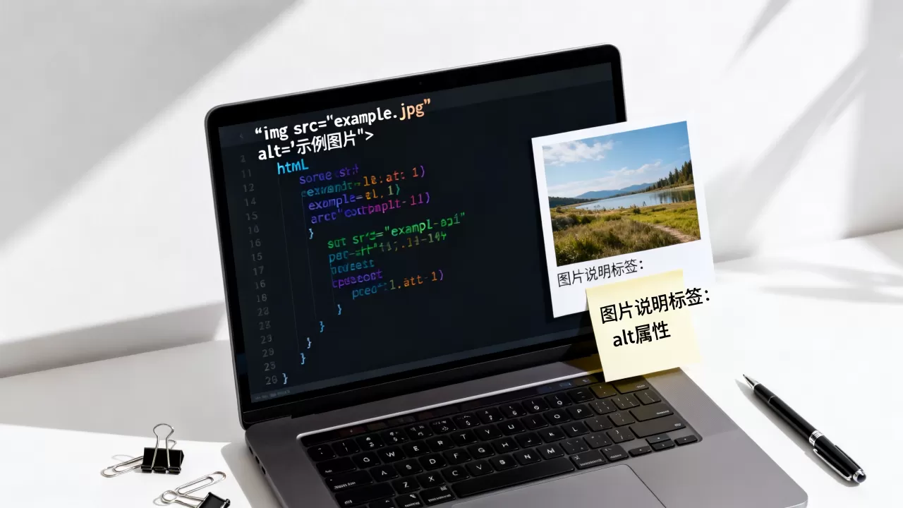 html图片说明怎么写？html图片说明标签怎么用