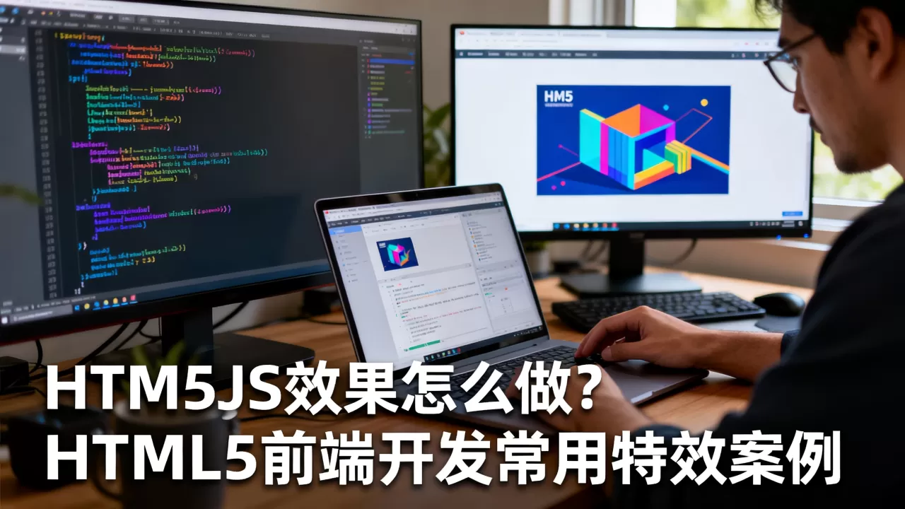 HTML5JS效果怎么做？HTML5前端开发常用特效案例
