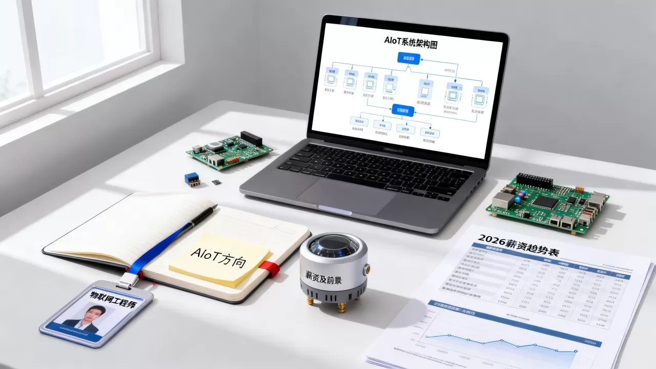AIoT方向好找工作吗?2026年物联网工程师薪资及前景 AIoT方向好找工作吗?2026年物联网工程师薪资及前景
