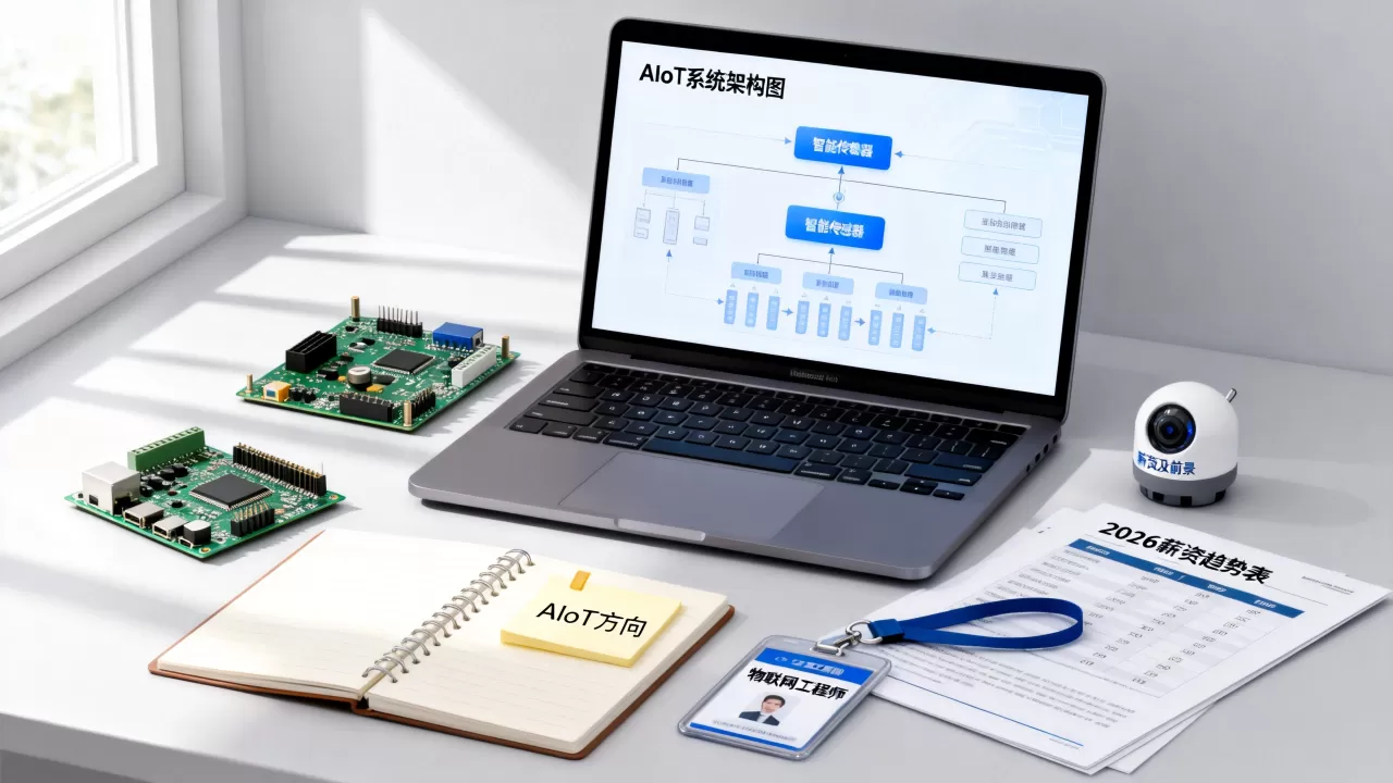 AIoT方向好找工作吗?2026年物联网工程师薪资及前景 AIoT方向好找工作吗?2026年物联网工程师薪资及前景