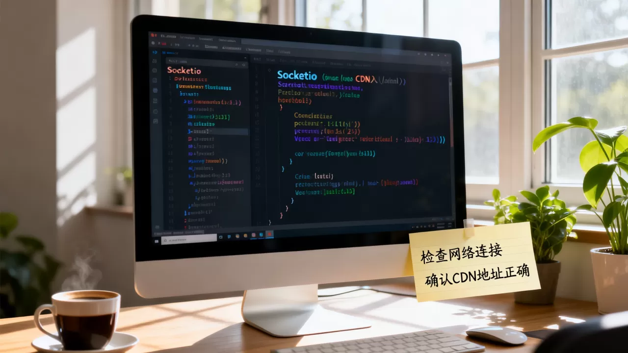 socket.io cdn怎么用？socket.io cdn引入报错怎么解决