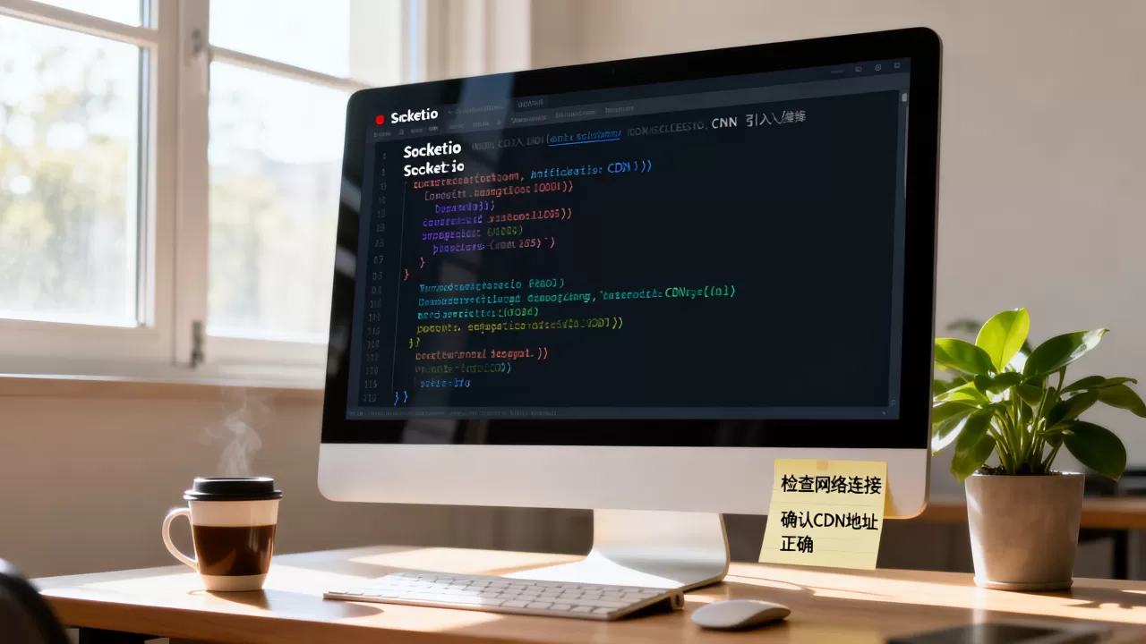 socket.io cdn怎么用？socket.io cdn引入报错怎么解决