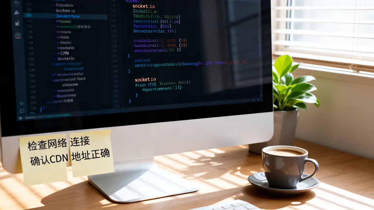socket.io cdn怎么用？socket.io cdn引入报错怎么解决