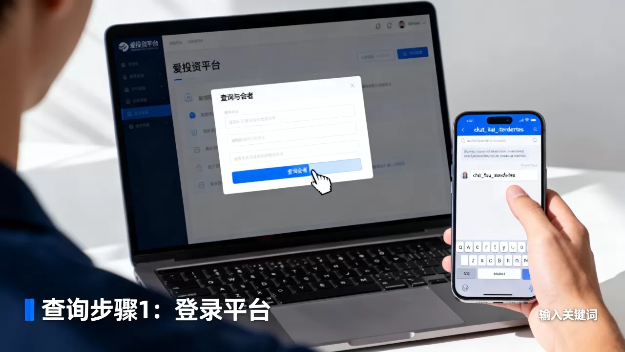 爱投资平台如何查询与会者？chat_itau_atendentes怎么用