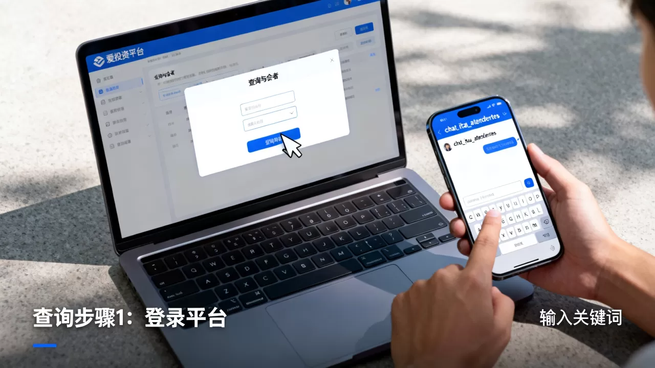 爱投资平台如何查询与会者？chat_itau_atendentes怎么用