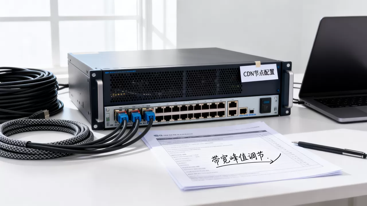 点播cdn削峰怎么配置？cdn带宽突发如何优化