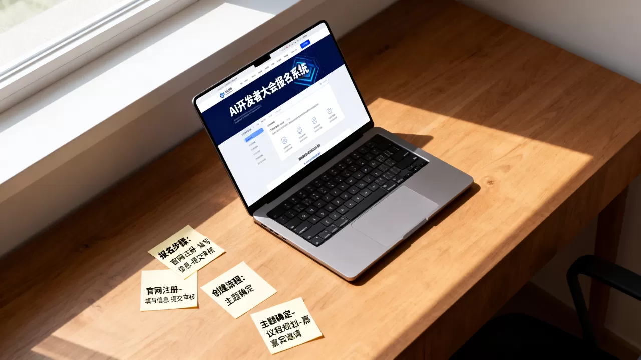 AI开发者大会如何报名？创建AI开发者大会流程